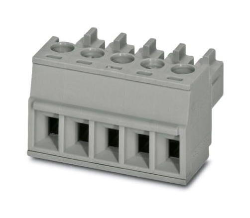 Phoenix Contact 5447890 Terminal Block, Pluggable, 5Way, Green