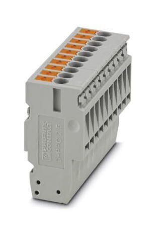 Phoenix Contact 3000664 Terminal Block, Pluggable, 10Way