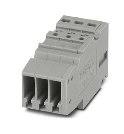 Phoenix Contact 3000657 Terminal Block, Pluggable, 3Way