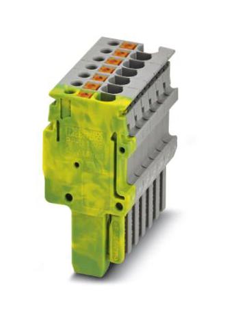 Phoenix Contact 3212566 Terminal Block, Pluggable, 7Way, Grn/yel