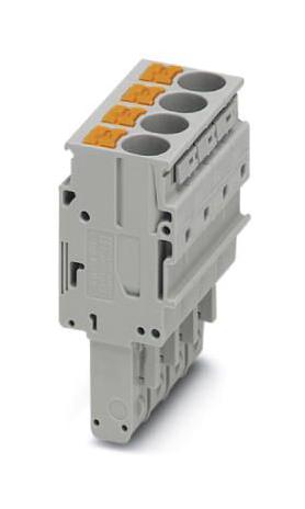 Phoenix Contact 3061596 Terminal Block, Pluggable, 4Way