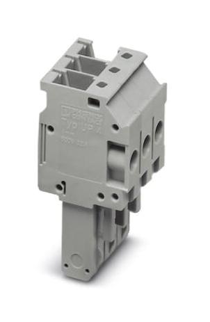 Phoenix Contact 3060131 Terminal Block, Pluggable, 3Way, Grey