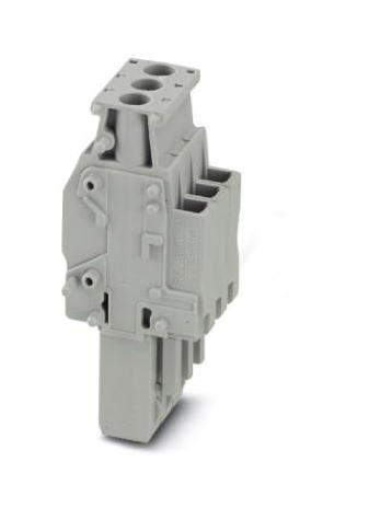 Phoenix Contact 3045415 Terminal Block, Pluggable, 3Way, Grey