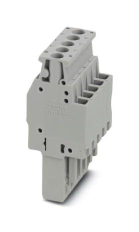 Phoenix Contact 3045431 Terminal Block, Pluggable, 5Way, Grey