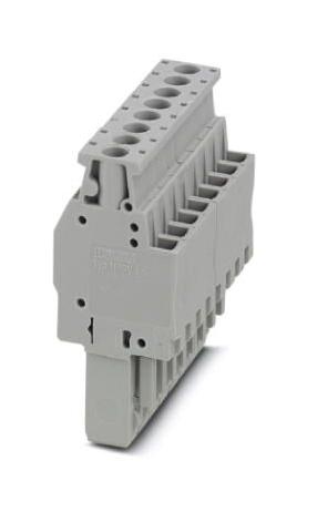 Phoenix Contact 3045460 Terminal Block, Pluggable, 8Way, Grey