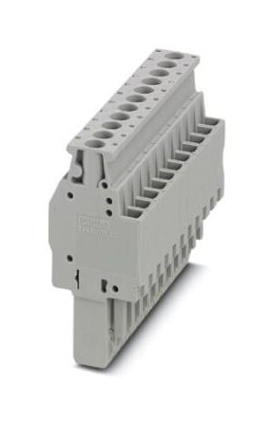 Phoenix Contact 3045509 Terminal Block, Pluggable, 11Way, Grey