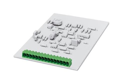 Phoenix Contact 1768040 Terminal Block, Header, R/a, 12Way, Th