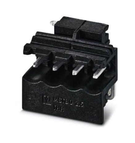 Phoenix Contact Mstbo 2,5/ 4-G1L Thrr44 Bk Terminal Block, Header, R/a, 4Way, Th