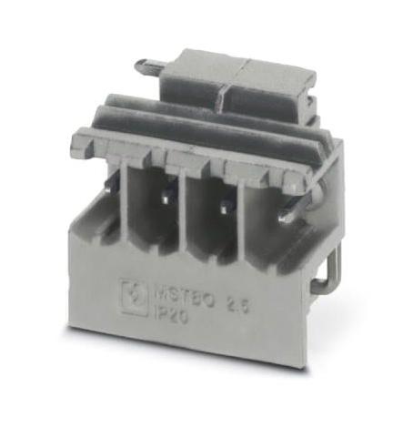 Phoenix Contact Mstbo 2,5/ 4-G1Pl Gy7035 Terminal Block, Header, R/a, 4Way, Th