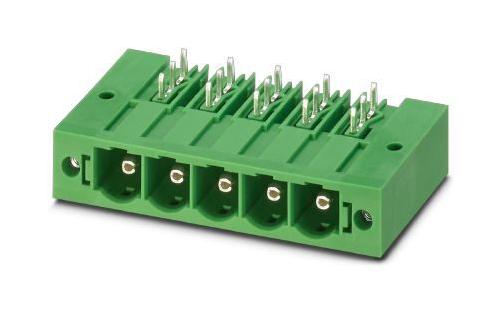 Phoenix Contact 1709130 Terminal Block, Header, R/a, 5Way, Th