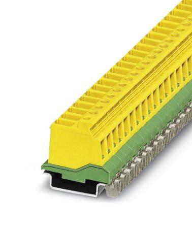 Phoenix Contact 1876246 Din Rail Tb, Plug-In, 1Way, 12Awg