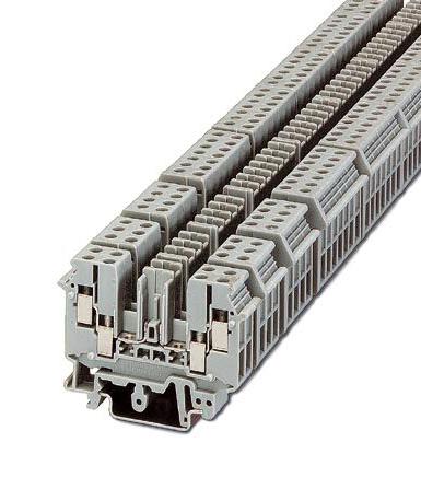 Phoenix Contact 2777056 Din Rail Terminal Block, 4Way, 12Awg