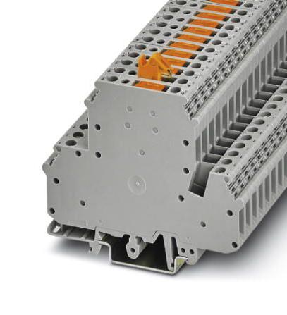 Phoenix Contact 2800334 Din Rail Tb, Knife Disconn, 4Way, 12Awg