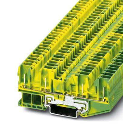 Phoenix Contact 3042162 Dinrail Terminal Block, 4Way, 12Awg