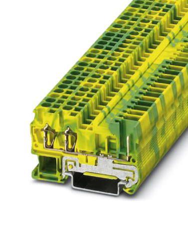 Phoenix Contact 3042120 Dinrail Terminal Block, 3Way, 12Awg