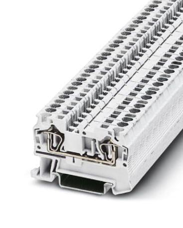 Phoenix Contact 3037177 Dinrail Terminal Block, 2Way, 10Awg, Wht