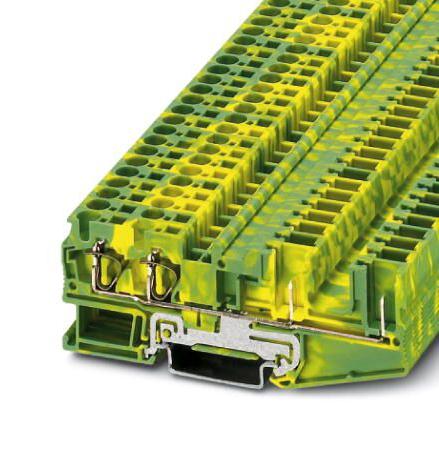 Phoenix Contact 3042858 Dinrail Terminal Block, 4Way, 10Awg