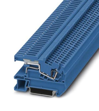 Phoenix Contact 3031940 Dinrail Terminal Block, 2Way, 12Awg, Blu