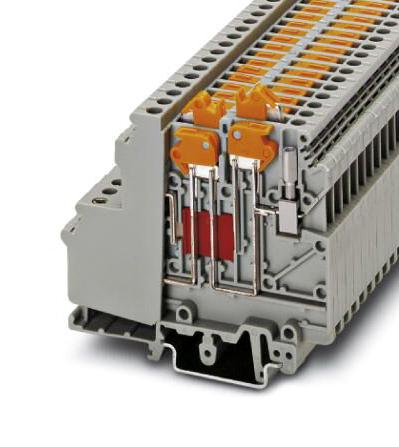 Phoenix Contact 3101126 Din Rail Tb, Knife Disconnect, 3P, 12Awg