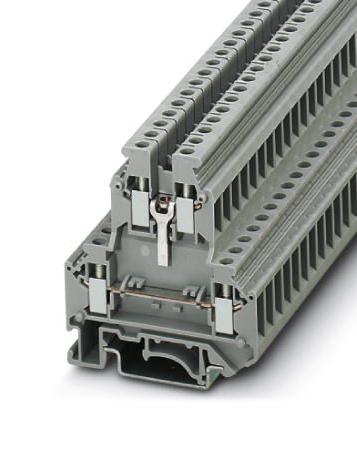 Phoenix Contact 3048027 Din Rail Tb, Component, 4Way, 12Awg