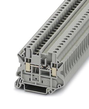 Phoenix Contact 3046237 Din Rail Terminal Block, 2Way, 10Awg