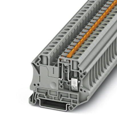 Phoenix Contact 3046147 Din Rail Tb, Knife Disconn, 2Way, 8Awg