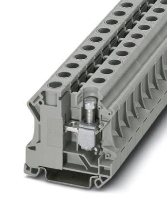 Phoenix Contact 3073827 Din Rail Terminal Block, 2Way, 4Awg