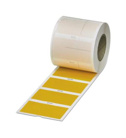 Phoenix Contact 830459 Label, Pvc, Yellow, 37Mm X 74Mm