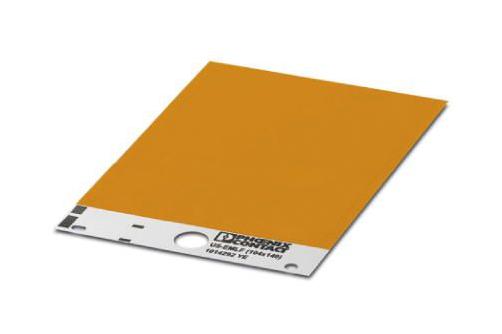 Phoenix Contact 1014292 Label, Pvc, Yellow, 140Mm X 104Mm