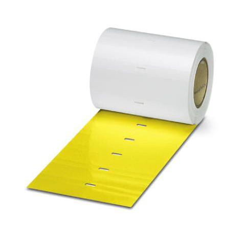 Phoenix Contact 800437 Label, Polyester, Yellow, 23Mm X 103Mm