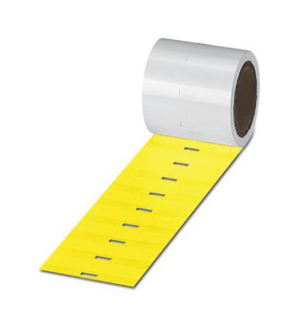 Phoenix Contact 802764 Label, Polyester, Yellow, 12.5Mm X 31Mm