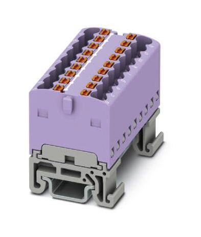 Phoenix Contact 3002975 Tb, Distribution Block, 18P, 14Awg, Vio