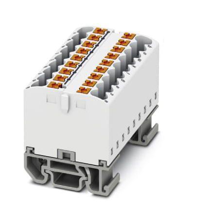 Phoenix Contact 3274156 Tb, Distribution Block, 18P, 12Awg, Wht