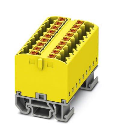 Phoenix Contact 3274150 Tb, Distribution Block, 18P, 12Awg, Yel