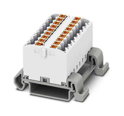 Phoenix Contact 3273188 Tb, Distribution Block, 18P, 12Awg, Wht