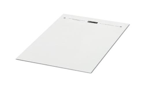 Phoenix Contact 824463 Marker Sheet, Blank, 2.8Mm, White, Tb