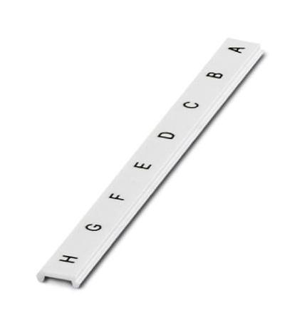 Phoenix Contact 803451 Marker Strip, A-H, 6.2Mm, White, Tb