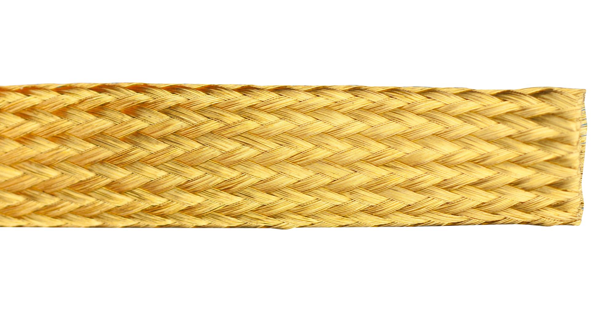 Alpha Wire 2156 Na005 Braid Sleeve, 6.35Mm, Natural, 100Ft