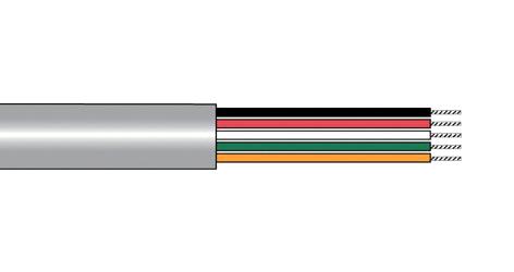 Alpha Wire M13509 Sl005 Unshld Cable, 9Cond, 0.96Mm2, 30M