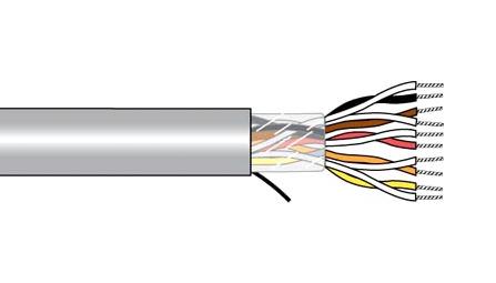 Alpha Wire 5033C Sl005 Unshld Multipair, 3 Pair, 18Awg, 30M