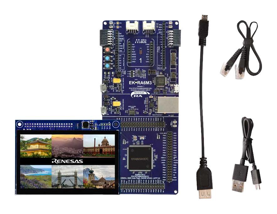 Renesas Rtk7Eka6M3S01001Bu Gui Eval Kit, 32Bit Arm Cortex-M4F