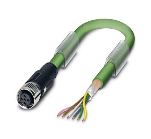 Phoenix Contact 1517945 Sensor Cord, 5P M12 Rcpt-Free End, 15M