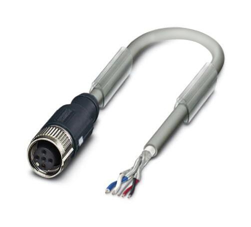 Phoenix Contact 1419033 Sensor Cord, 5P M12 Rcpt-Free End, 20M