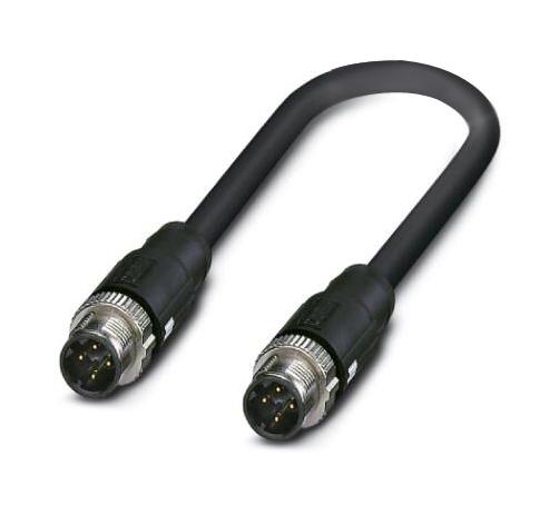 Phoenix Contact 1417997 Sensor Cord, 4P M12 Plug-M12 Plug, 18M