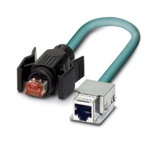 Phoenix Contact 1415856 Ethernet Cable, Rj45 Plug-Rj45 Plug, 5M