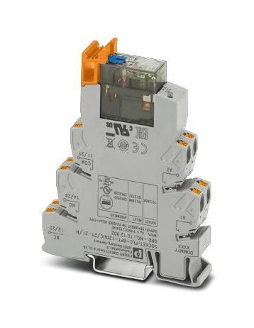 Phoenix Contact 2910522 Power Relay, Dpdt, 120Vac, 6A, Din Rail