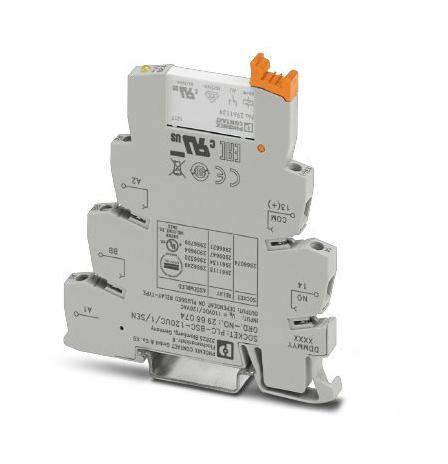 Phoenix Contact 2966320 Pwr Relay, Spst, 120Vac, 0.05A, Din Rail