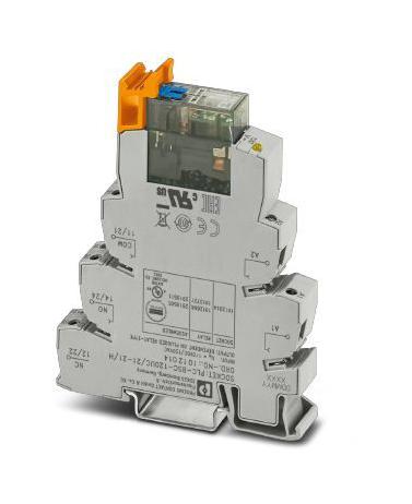 Phoenix Contact 2910505 Power Relay, Dpdt, 120Vac, 6A, Din Rail