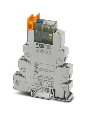 Phoenix Contact 2910511 Pwr Relay, Dpdt, 120Vac, 0.05A, Din Rail