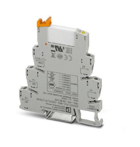 Phoenix Contact 2980490 Power Relay, Spdt, 230Vac, 6A, Din Rail